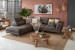 Laurence Corner Couch - Fossil