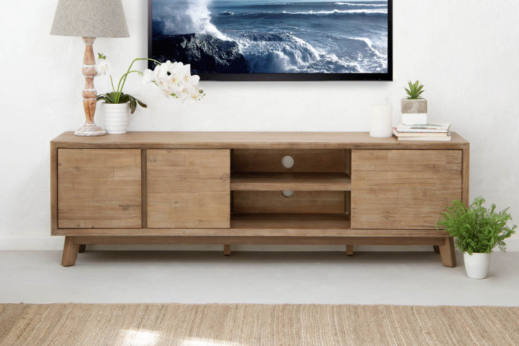 Peyton Acacia Wood TV Cabinet | TV Stands for Sale -