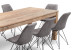 Montreal Enzo 8 Seater Dining Set (2.4m) - Vintage Grey