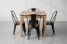 Montreal Odell 4 Seater Dining Set - Matt Black All Dining Sets - 4