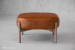 Prague Round Leather Ottoman - Vintage Tan Ottomans and Storage - 4