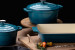 Nouvelle Cast Iron 8 Piece Cookware Set - Caribbean Blue Nouvelle Cast Iron Sets - 4