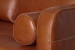 Hayden Leather Corner Couch - Burnt Tan Leather Corner Couches - 6