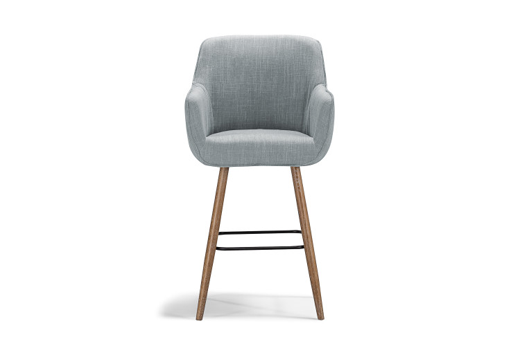 Riley Bar Chair - Light Grey Bar & Counter Chairs - 1