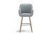 Riley Bar Chair - Light Grey Bar & Counter Chairs - 3