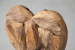 Teakroot Heart on Stand Sculptural Art - 7