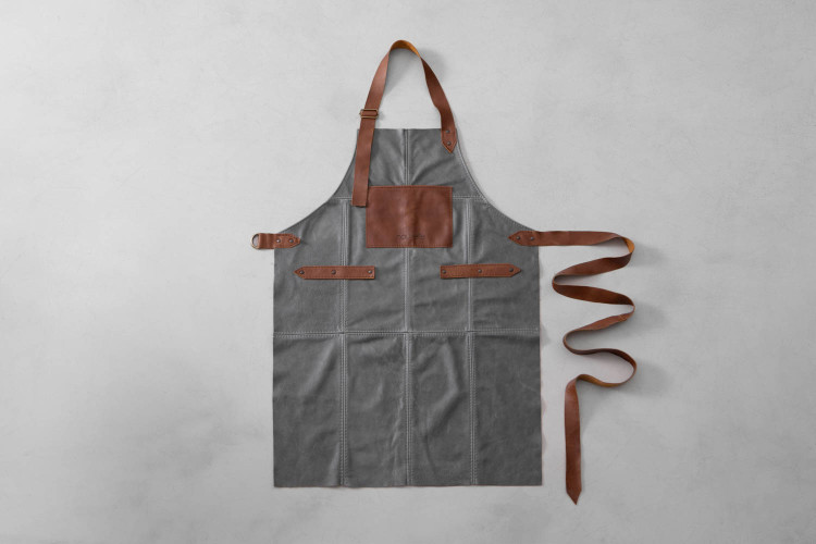 Nouvelle Leather Apron - Ash & Brown Aprons - 1