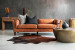 Granger Leather Lounge Suite - Vintage Tan Lounge Suites - 3