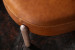 Prague Leather Ottoman - Vintage Tan Ottomans - 6