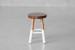 Avis Stool -  Natural & White Dining Stools - 2