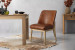 Cole Leather Dining Chair - Burnt Tan Dining Chairs - 1