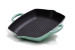 Nouvelle Cast Iron Square Grill-30cm- Misty Teal Cookware - 1