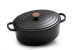 Nouvelle Cast Iron Oval Casserole-35cm-Matt Black Cookware - 1