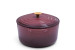 Nouvelle Cast Iron Oval Casserole-35cm-Plum Cookware - 3