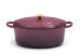 Nouvelle Cast Iron Oval Casserole-35cm-Plum Cookware - 2