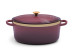 Nouvelle Cast Iron Oval Casserole-35cm-Plum Cookware - 5