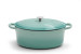 Nouvelle Cast Iron Oval Casserole-35cm-Misty Teal Cookware - 2