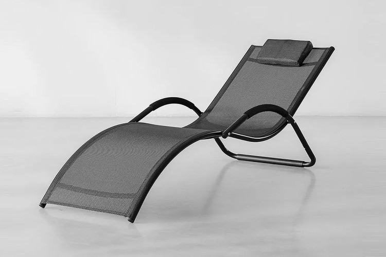 Florida Pool Lounger - Jet Black Sun and Pool Loungers - 1