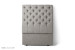 Bethany - Single Headboard - Alaska Grey Single Headboards - 1