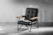 Zeus Leather Armchair - Obsidian Armchairs - 1