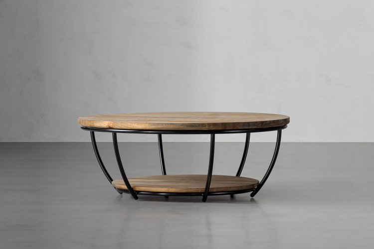 Emmett Round Coffee Table Coffee Tables - 1