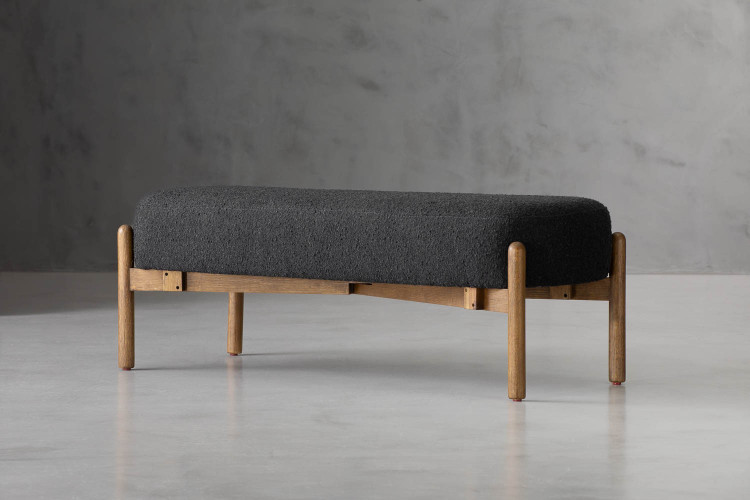 Colmar Bench - Ebony Benches - 1