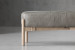 Colmar Leather Bench - Graphite Benches - 3