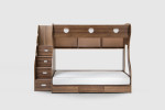 Storage Bunk Bed - Brown -