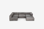 Burbank Modular Leather Couch -