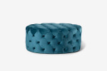 Arden Tufted Ottoman - Teal -