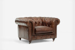 Jefferson Chesterfield  Armchair - Vintage Brown -