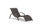 Alisa Pe Rattan Pool Lounger - Brown | Loungers for Sale | Patio | Cielo -