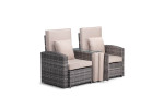 Boston Pool Lounger Set - Titanium| Patio Sets | Patio | Cielo  -