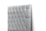 Catherine Diamond Tufted Bed - Queen XL | Bedroom | Headboards -