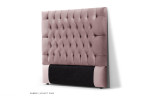 Catherine Bed - Double | Velvet Pink