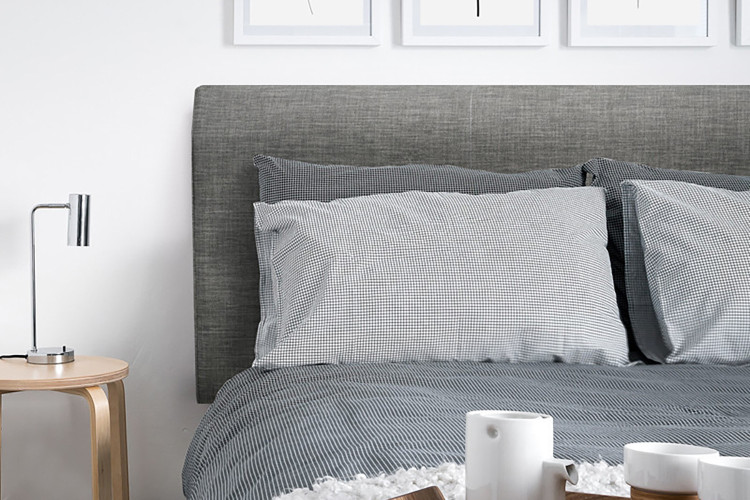 Gemma Bed - Queen XL | Fusion Grey