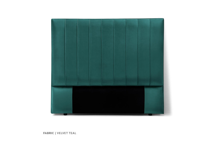 Harlem Bed - Queen | Velvet Teal