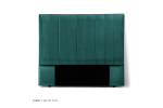 Harlem Bed - Queen XL  | Velvet Teal