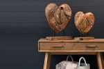 Teakroot Heart on Stand - Large | Decor | Decorative Items | Cielo  -