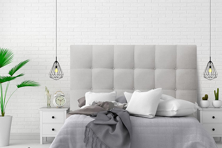 Ariella Bed - Three Quarter | Alaska Taupe