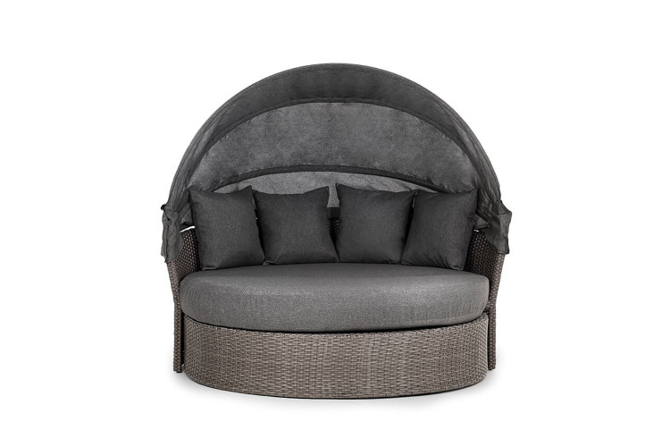 Burma Patio Daybed - Warm Grey Patio Daybeds - 1