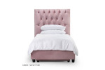 Skyler Dual Function Bed -  Velvet Pink - Single -