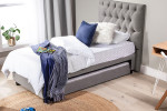 Skyler Dual Function Bed -  Alaska Grey - Single  -