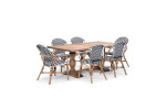 Bordeaux  French Bistro Dining Set 1.9m -