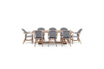 Bordeaux  French Bistro Dining Set 2.4m -