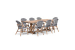 Bordeaux  French Bistro Dining Set 2.4m -