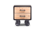 Reuben 2 Drawer Pedestal | Bedside Tables -