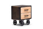 Reuben 2 Drawer Pedestal | Bedside Tables -