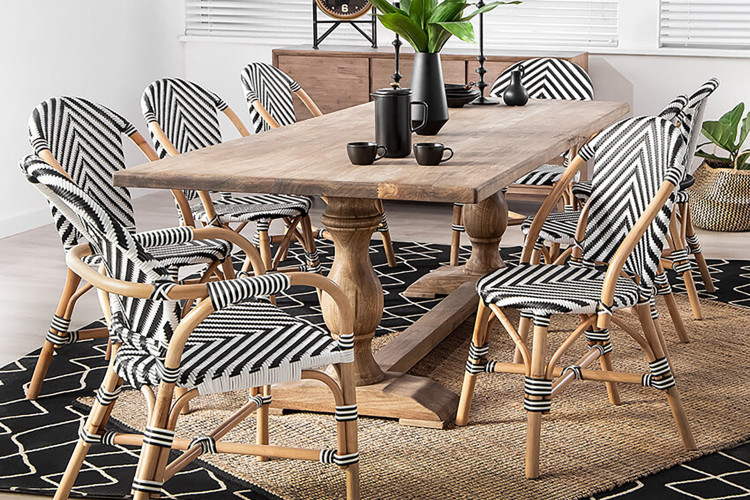 Bordeaux Bistro Dining Set 2.4m -