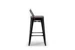 Tyce Counter Bar Chair - Black - 